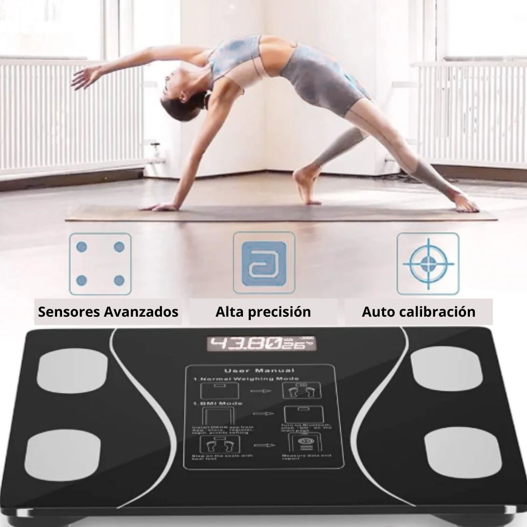 Bascula inteligente digital con Bluetooth