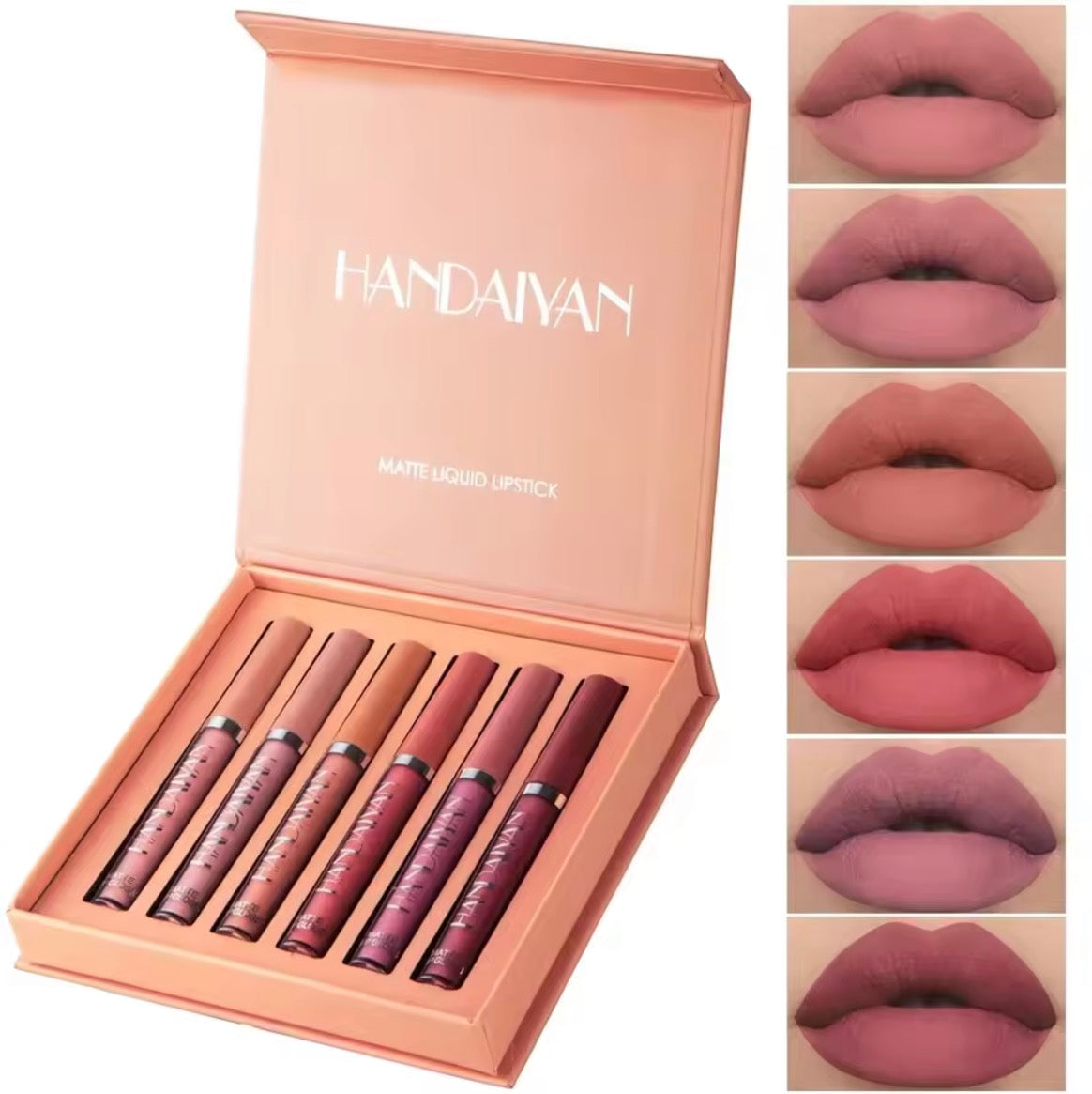 Kit de 6 Labiales Matte Handaiyan