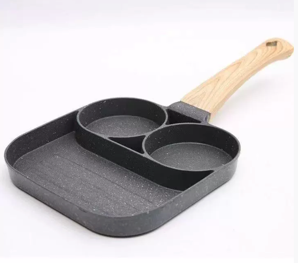 Sartén Antiadherente de 3 y 4 Cavidades