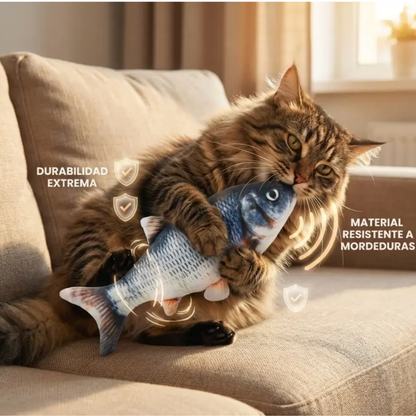 Juguete Pez Saltarín para Gatos