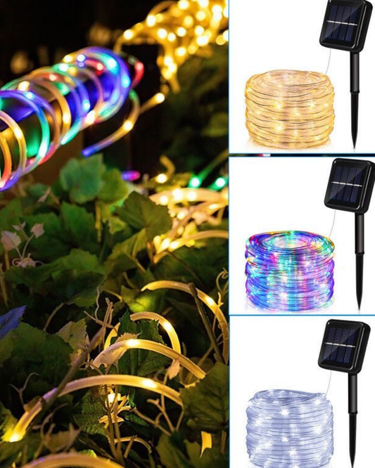 Mangueras de Navidad- Panel solar  (10, 20 Y 30 Metros)