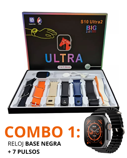 Reloj Inteligente con 7 pulsos- Smart Watch