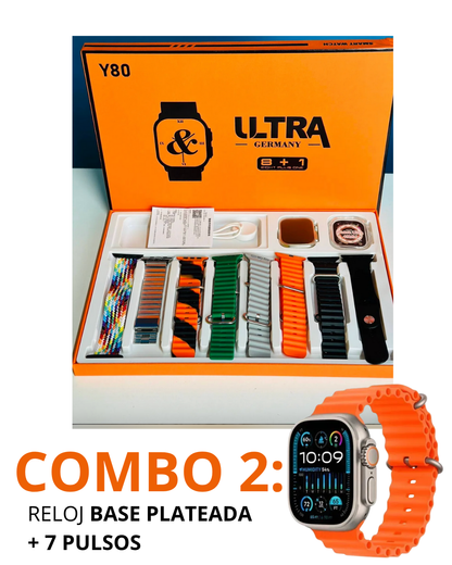 Reloj Inteligente con 7 pulsos- Smart Watch