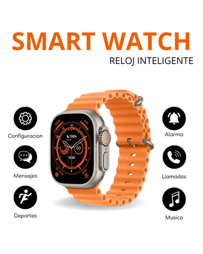 Reloj Inteligente con 7 pulsos- Smart Watch