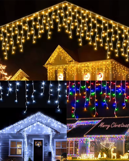 Luces de Navidad- Cascadas (3, 6 Y 9 Metros)