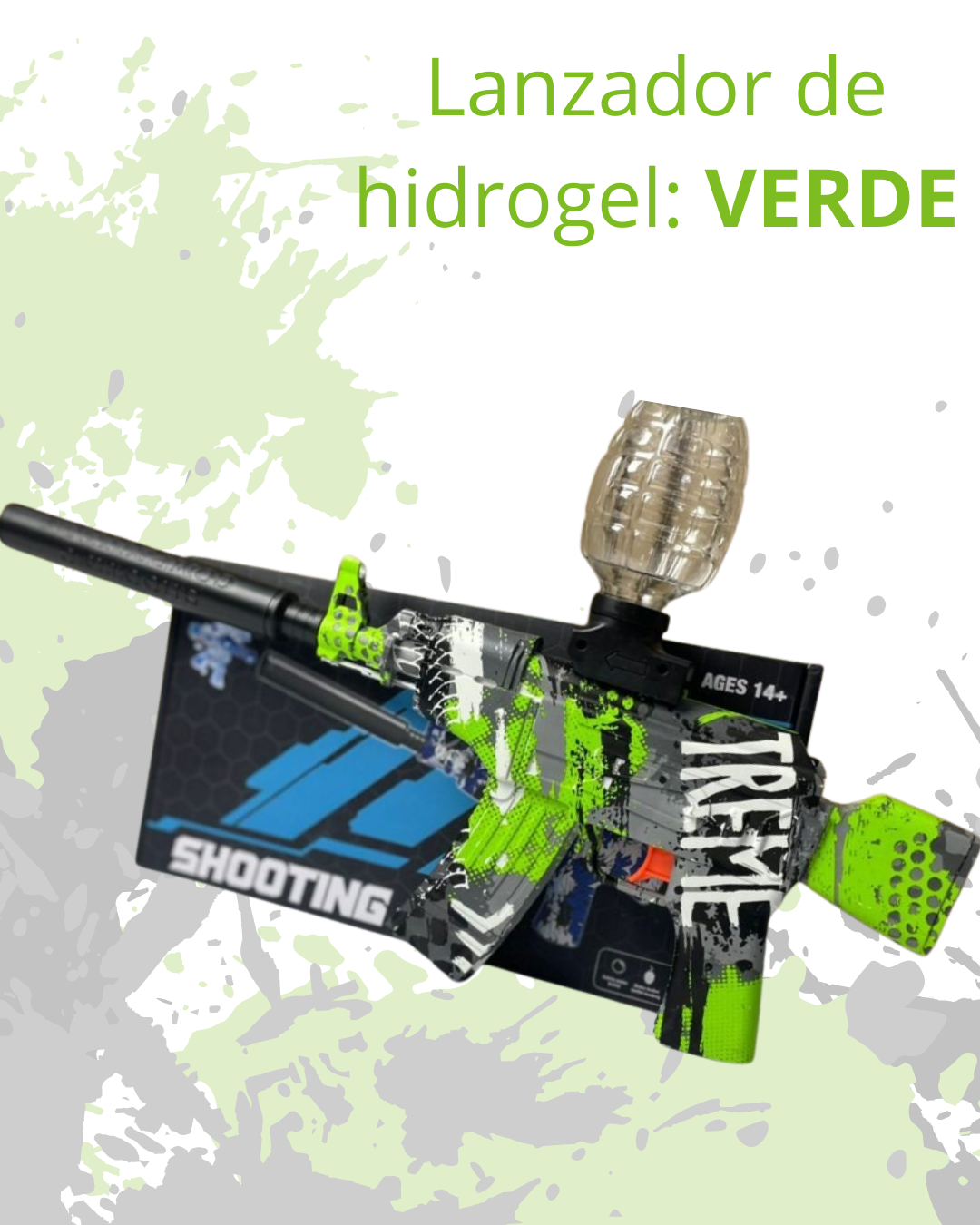 Lanzador de Hidrogel AK47