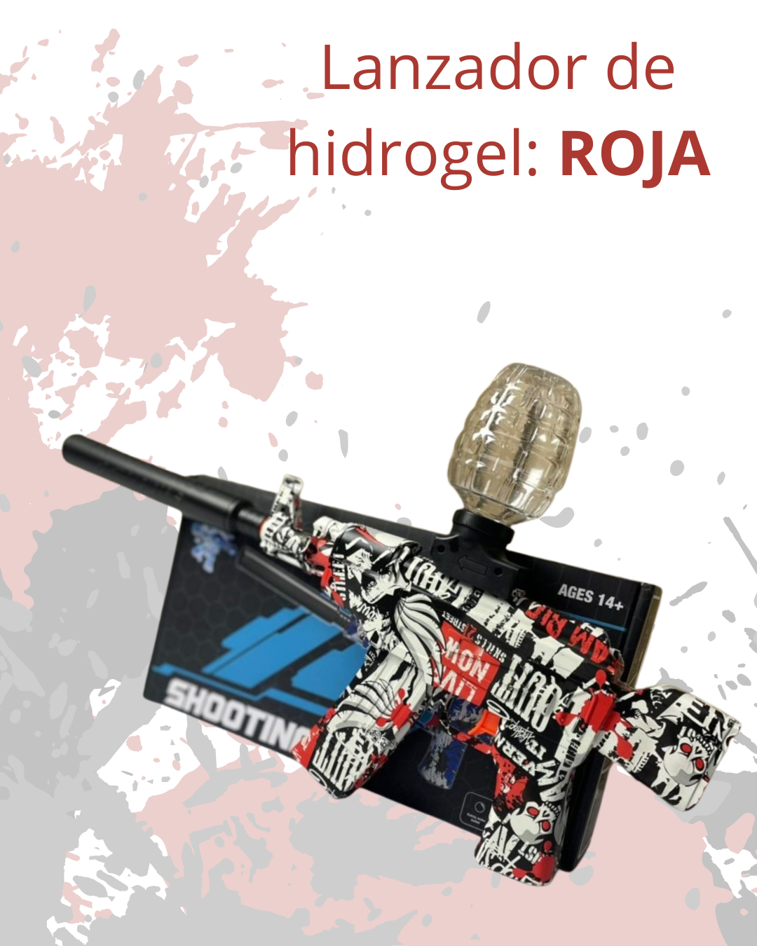 Lanzador de Hidrogel AK47