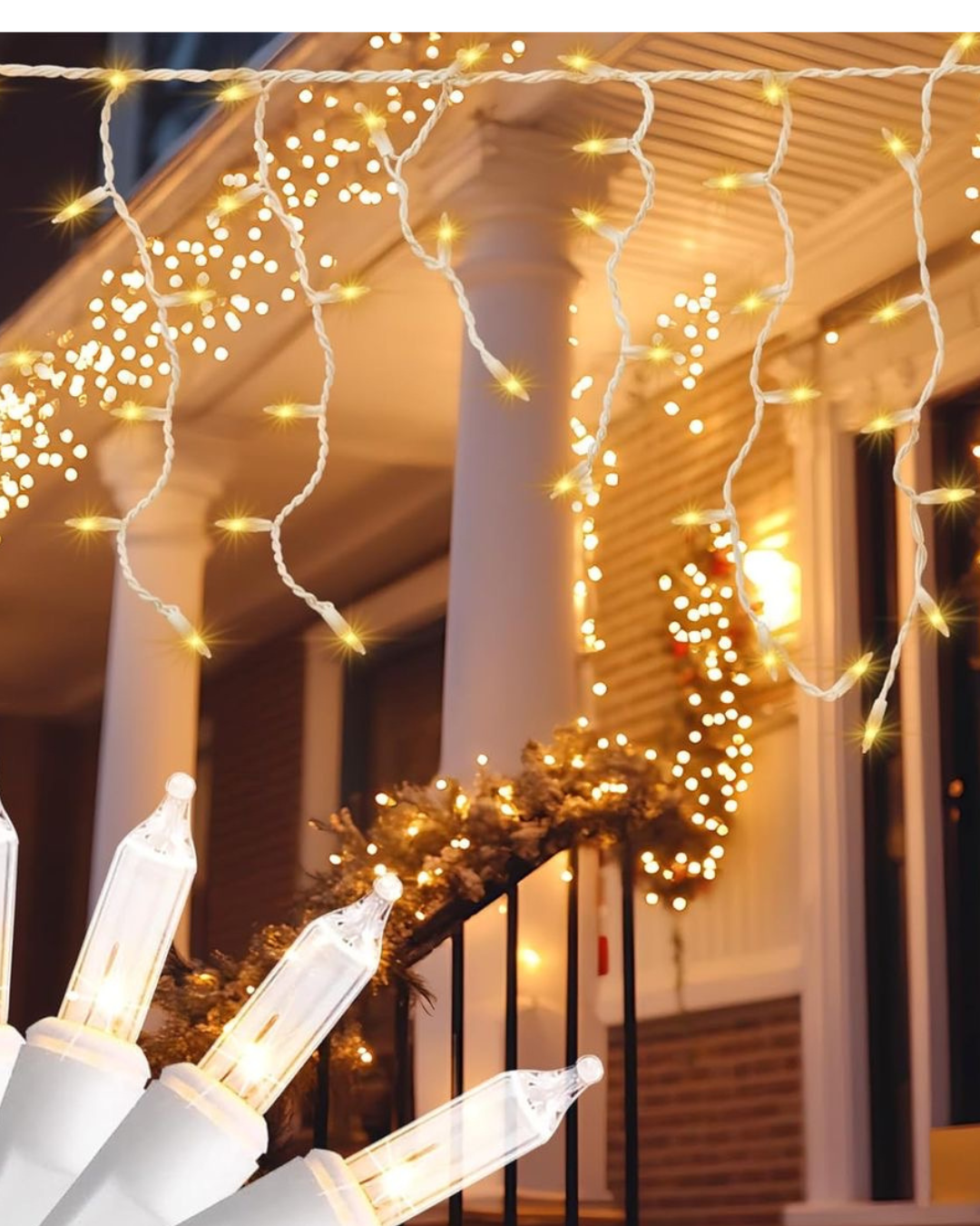 Luces de Navidad- Cascadas (3, 6 Y 9 Metros)