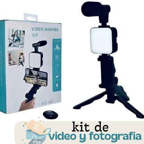 Kit de video y fotografia