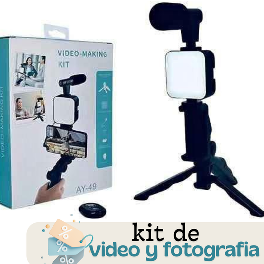 Kit de video y fotografia
