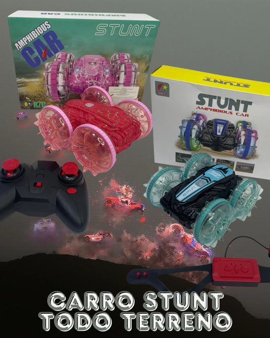 Carro todo terreno con luces led (Mano libre o Control remoto)