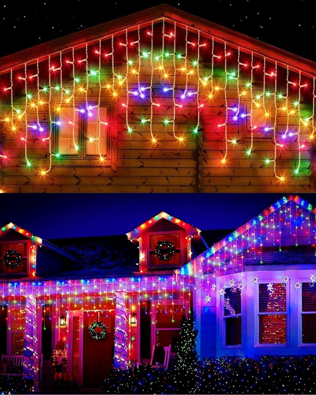 Luces de Navidad- Cascadas (3, 6 Y 9 Metros)