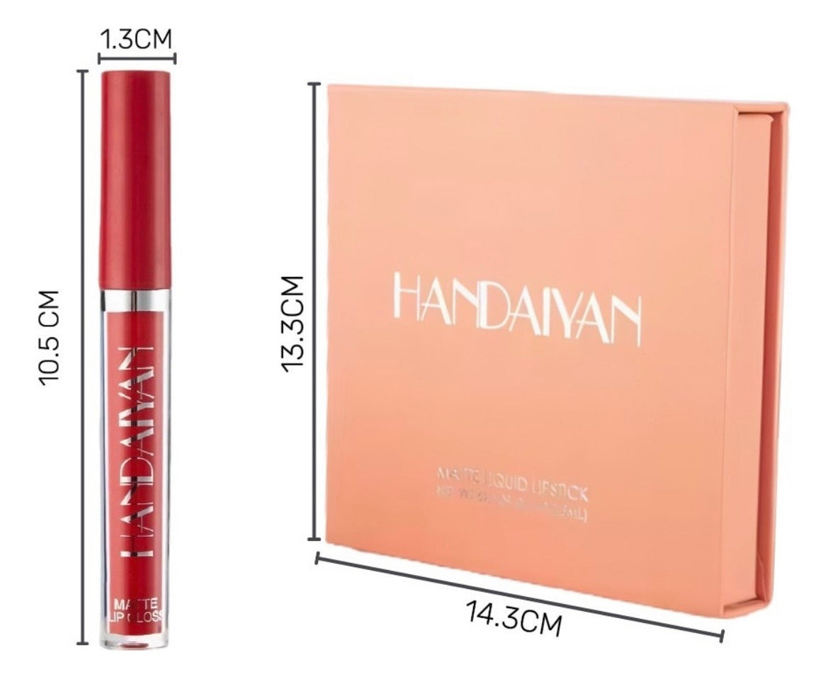 Kit de 6 Labiales Matte Handaiyan