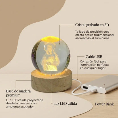 LAMPARA 3D RELIGIOSA